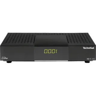 TechniSat HD-C 233 HDTV Kabelreceiver (HDTV, DVB-C, DVB-C2, Schwarz)