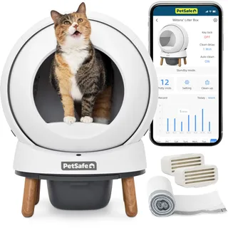 PetSafe Katzentoilette Smartspin One Size Weiß