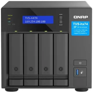 QNAP QuTS hero TVS-h474-PT-8G 8GB RAM, 2x 2.5GBase-T