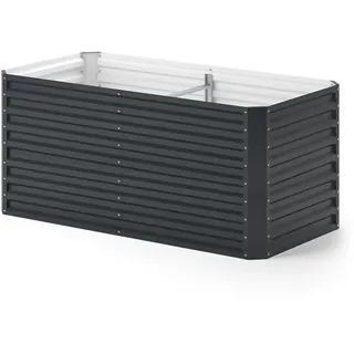 Oskar OK-Living Hochbeet 180 x 90 x 80 cm Anthrazit