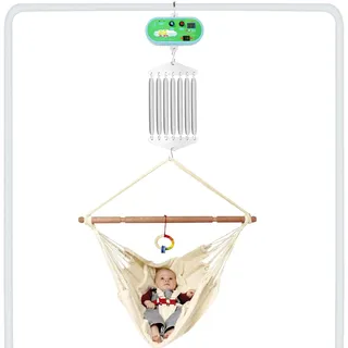 EGBNSY Federwiegenmotor, Federwiege Baby, 20KG Hängende Elektrische Wiegensteuerung, 12W Motor Federwiege mit 10 Geschwindigkeiten, Federwiege mit Timer, Babywiege Elektronische für Babys