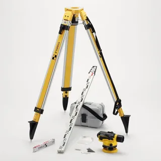 Stabila Optisches Nivellier OLS 26, 8-teiliges Set