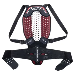Alpinestars Rückenprotektor Nucleon Plasma M Schwarz / Weiß / Rot