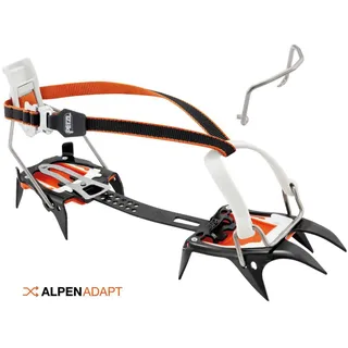 Petzl Steigeisen schwarz/orange One Size