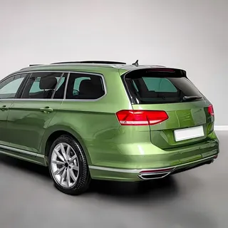 AutoStyle Dachspoiler passgenau | kompatibel mit Volkswagen Passat 3G Variant 2014-2023 3-teilig (ABS Glänzend Schwarz)