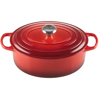 29 cm oval kirschrot