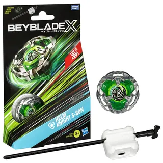 Beyblade X Starter Pack – F9581 – Kreisel & Launcher – Helm Knight 3-80N