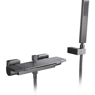 Homelava Badewannenarmatur Gold Brausebatterie