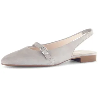 Gabor Slingpumps, Frauen Absatzschuhe,Heels,hochhackige Schuhe,stoeckelschuhe,Ausgehschuhe,Abendschuhe,Court Shoes,Visone,41 EU 7.5 UK - 41 EU