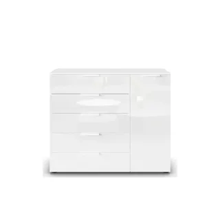Sideboard  Flipp , weiß , Maße (cm): B: 120 H: 100