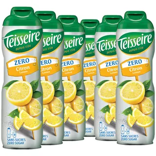 teisseire zero Zitrone 6 x 600 ml