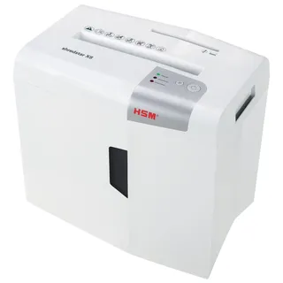 HSM 1044121 shredstar X8 Aktenvernichter, Sicherheitsstufe P-4, 8Blatt(Partikelschnitt)mitCD-Schredder