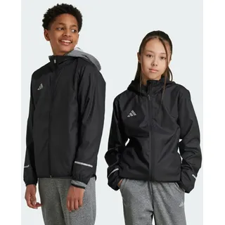 adidas Team WIND.RDY Kids Jacke Black / Reflective Silver 164