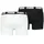 Basic Boxer black/white M 2er Pack
