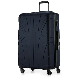 Hartschalen Trolley 4-Rollen 76 cm / 96-110 l dunkelblau
