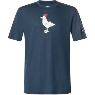 super.natural Johnny Kurzarm-t-shirt - Blueberry / Various - 128 cm