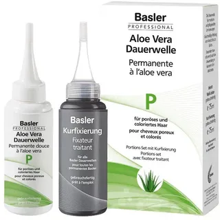 Basler Aloe Vera Dauerwelle Set P, für poröses und gefärbtes Haar