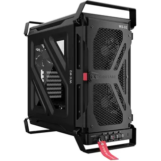 Corsair WARTHOG RS Airflow, Tower-Gehäuse – schwarz, Tempered Glass