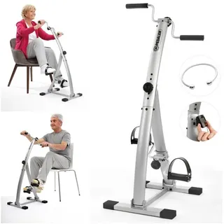Best Direct Bewegungstrainer klappbar Gymform Bi-Pedaler, inkl. Bildschirm, Fitnesstrainer,Fitnessgerät, platzsparend zusammenklappbar, 6 Tretwiderstände Sport im sitzen (BI-PEDALER + KALORIENZÄHLER)
