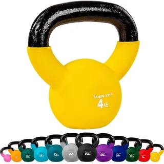 MOVIT Kettlebell PRO Kettlebell 4 kg gelb