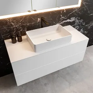 Neoro n50 Slim-Konsolenplatte B: 120 cm aus thermoplastischem Werkstoff (PMMA) BN0404WM