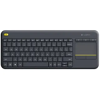 Logitech K400 Plus Wireless Touch Keyboard DE schwarz