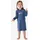 Nacht-hemd schlafmode sleepwear blau 128 EU