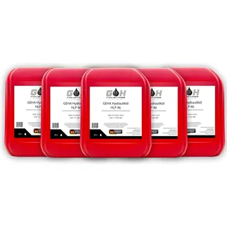 sgplusmh 100 L Hydrauliköl HLP 46 ISO VG 46 nach DIN 51524/2 ISO 11158 HM 5 x 20 L Kanister