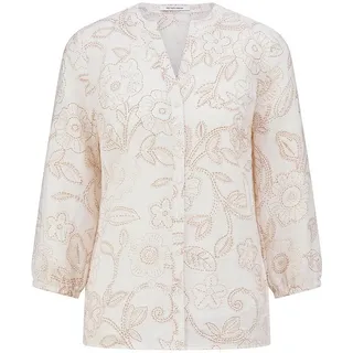 Bluse V-Öffnung Peter Hahn beige, 52