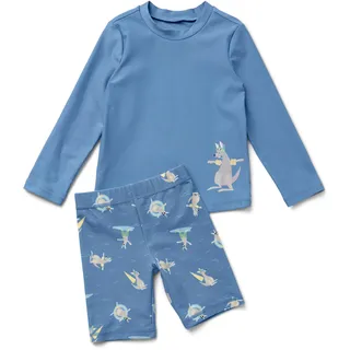 Tchibo - Kinder-Kombi mit UV-Schutzfaktor 80 - Baby - Gr. 74/80 - blau/print