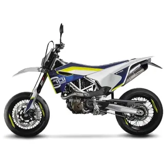 LeoVince SLIP-ON Auspuff Edelstahl für HUSQVARNA 701 SUPERMOTO/ENDURO