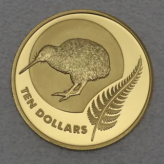 Goldmünze 1/4oz Kiwi 2011 Icons of New Zealand (Neuseeland)