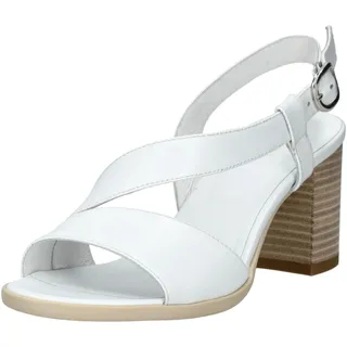 Nero Giardini Sandalen Leder", Damen, Gr. 36, weiß, Leder, Schuhe