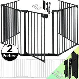 Kesser Kaminschutzgitter 360 cm x 75 cm x 2 cm Schwarz