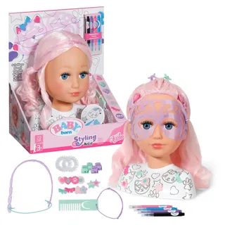 Zapf Creation BABY born Stylingkopf Kreativ