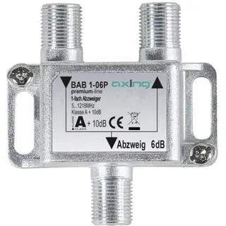 Axing BAB 1-06P 1-fach Abzweiger 6 dB,