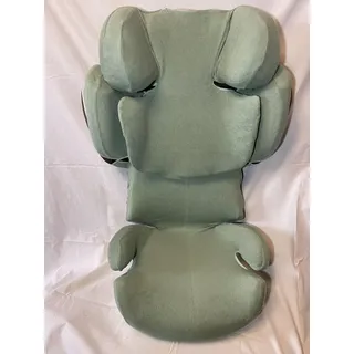 Sommerbezug Schonbezug für Cybex SOLUTION Z-Fix und T i-Fix Frottee 100% Baumwolle salbei