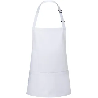 Karlowsky Fashion Karlowsky, Kochschürze, Kurze Latzschürze Basic mit Schnalle und Tasche (One Size)