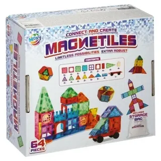 Magnetic Tiles, 64 teilig