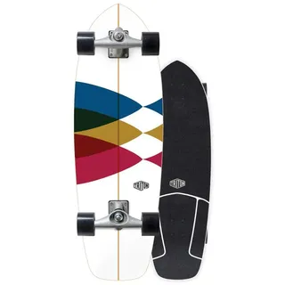 Triton Komplettes Surfskate - Spectral 30 - Triton - Weiß/Blau/Gelb/Rosa