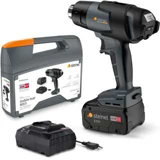 Steinel Mobile Heat MH5 Set Akku-Heißluftgebläse + 18V 5,5Ah