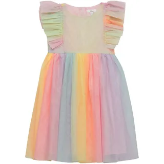s.Oliver Tüllkleid mit Flügelarm, mehrfarbig, 92