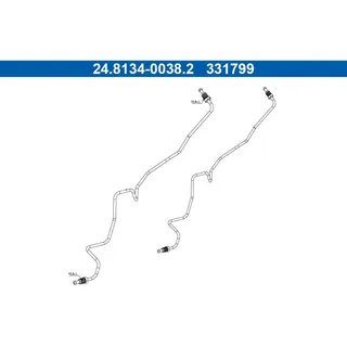 ATE Bremsleitung 24.8134-0038.2