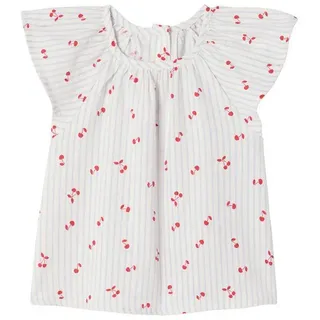 vertbaudet Kurzarmbluse blau 92/98