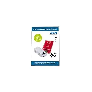 SCM Smart Card Mobile Professional – Kartenleser und Software zum lesen der SIM Karte Handy/SIM Leser inkl. Adpater Mini Micro Nano SIM