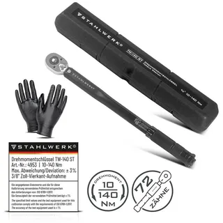 STAHLWERK Drehmomentschlüssel TW-140 ST 10-140 Nm