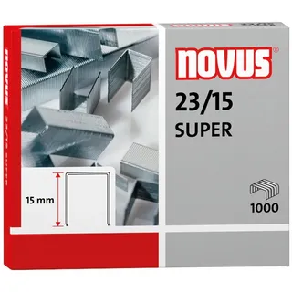 Novus Heftklammern 23/15 1000 St.