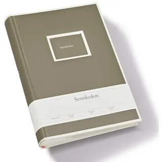 Semikolon 370034 300 Pockets Album - 22,5 x 32,8 cm - 100 Seiten cremefarben, für 300x 10x15 Fotos - fango beige