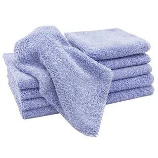 ZOLLNER Reinigungstücher (80% Polyester, 20% Polyamid, 30x30 cm, 10-tlg., 30 x 30 cm, 80% Polyester, 20% Polyamid) lila