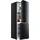HKGK14349B Kühl-Gefrierkombination (175 l, 1430 mm hoch, Schwarz/Edelstahl)